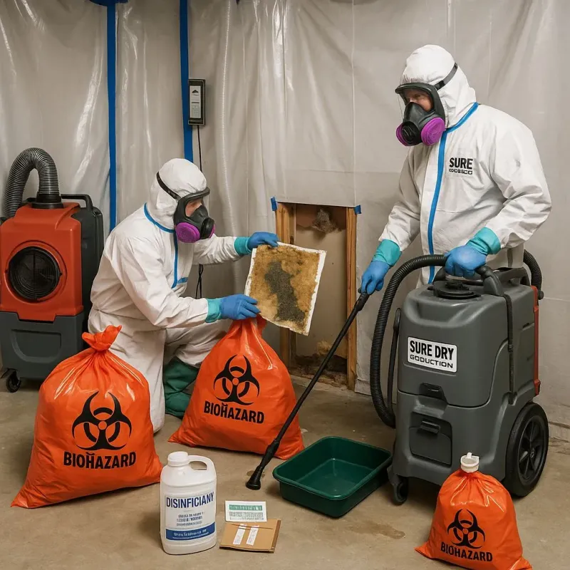 Contaminated Water Handling Protocols process in Limerick, ME